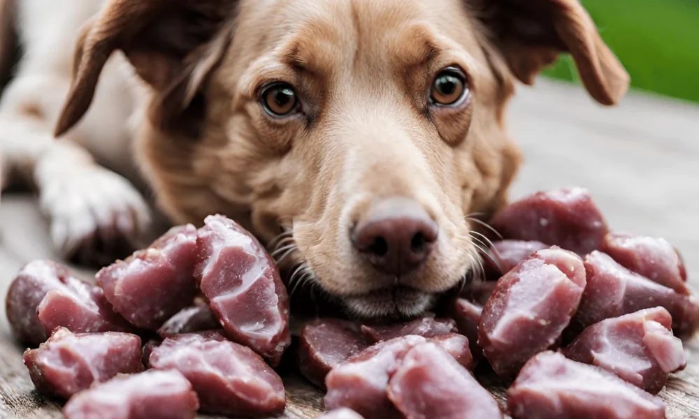 Chicken Hearts for Dogs