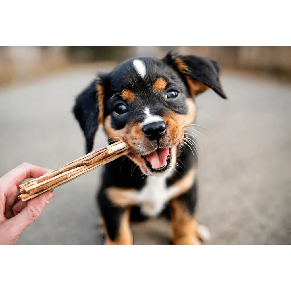 Health Benefits of Bully Sticks for Puppies